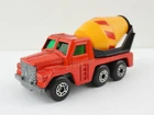 Lesney Matchbox Superfast #19 Cement Truck (Red) - w/ WEAR
