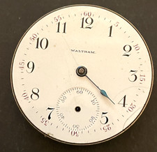 Antique 1903 Waltham Model 1888 28 Pocket Watch Movement Parts/Repair 16s 15j