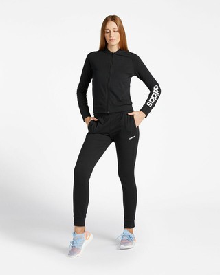 Adidas suit full women dv2434 Race Team Sports Black Black Original New |  eBay