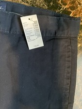 The Children's Place Big Boys' Chino Pant, 10 Husky New Navy, 2 Pairs  