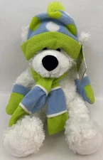 Hugfun Plush WhiteTeddy Bear 18” St. Jude Hospital 2008 Nicholas Soft Tags