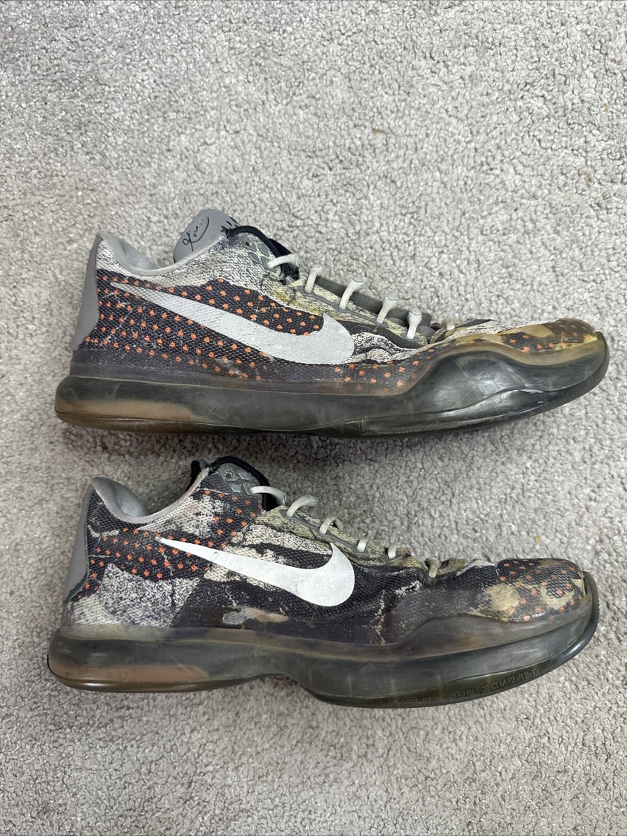 Nike Kobe 10 Pain Tumbled Grey Night Silver-White-Black  display picture 3