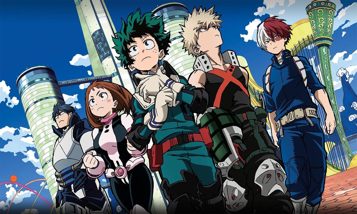 DVD Anime My Hero Academia Full Series Season 1+2+3+4 (1-88)+2 Movie  English Dub