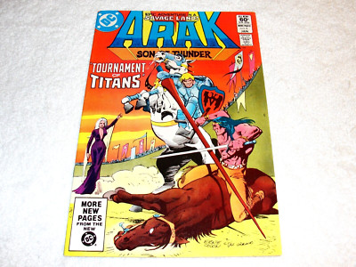 Arak - Son of Thunder #5, (Jan 1981, DC Comics), 6.5-7.5 (FN-VF)