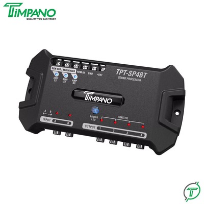 NEW Timpano DSP 4-Channel TPT-SP4BT Car Audio Digital Signal Processor Crossover