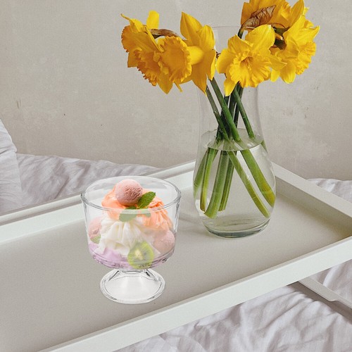 Ice Cream Serving Glasses Glass Dessert Bowls Set Ice Cream Bowls Kids - 第 12/12 張圖片