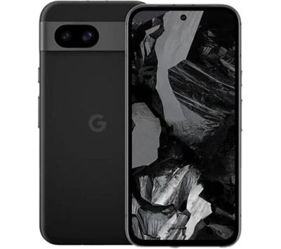 NEW Google Pixel 8a 5G Smartphone 128GB 8GB RAM Dual-SIM-Free Unlocked Obsidian