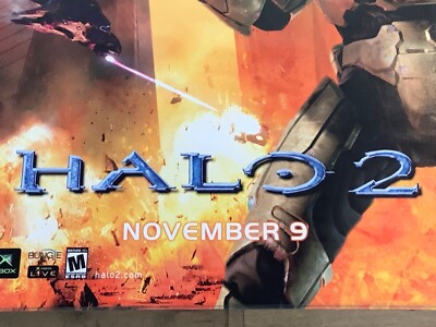 【非売品】HALO ヘイロー アニバーサリー リマスター B2サイズ ポスター Large Halo 2 Extremely rare pre release Store Promo Poster