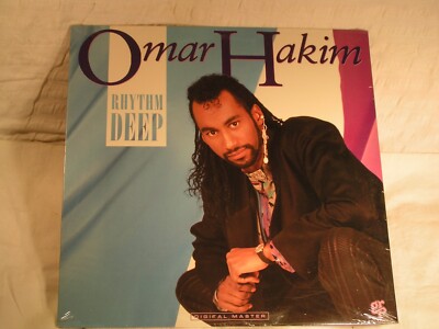 OMAR HAKIM   -  RHYTHM DEEP  !! ( LP ) * 1.D-Pressung * NEU noch in FOLIE *