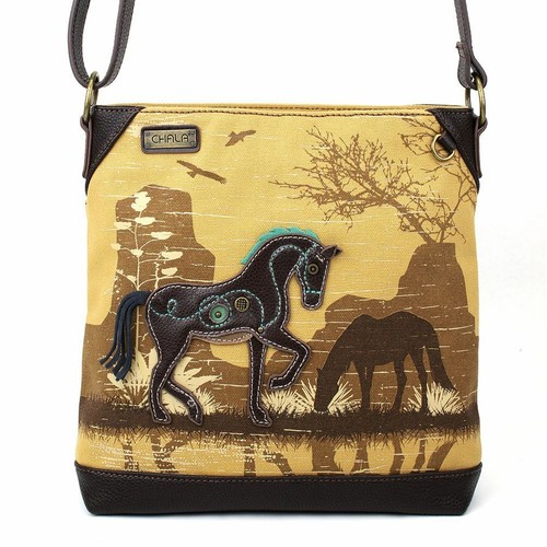 Chala Safari Canvas Crossbody Handbag Purse NWT - Picture 24 of 31