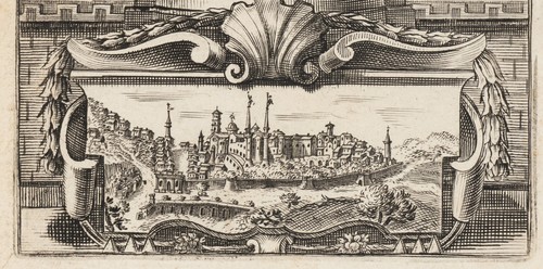 Frontispiz zu Roma. Antica e Moderna, 1745, KSt. Klassizism Unbekannt (18.Jhd) - Bild 4 von 5