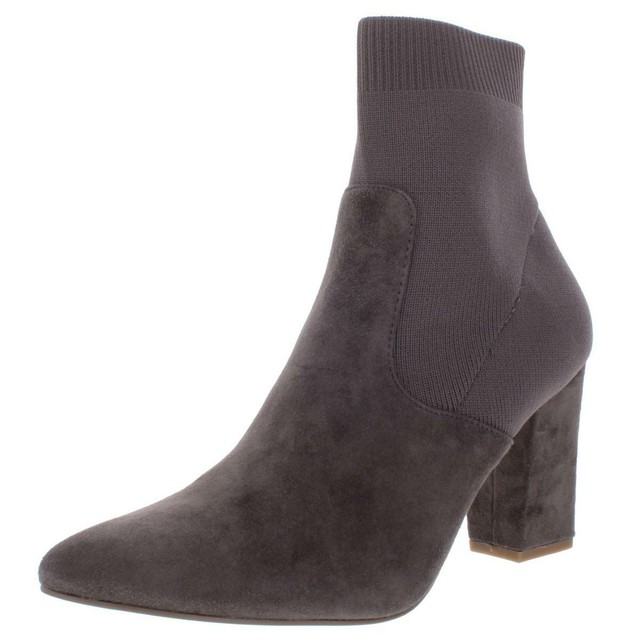grey pointed boots