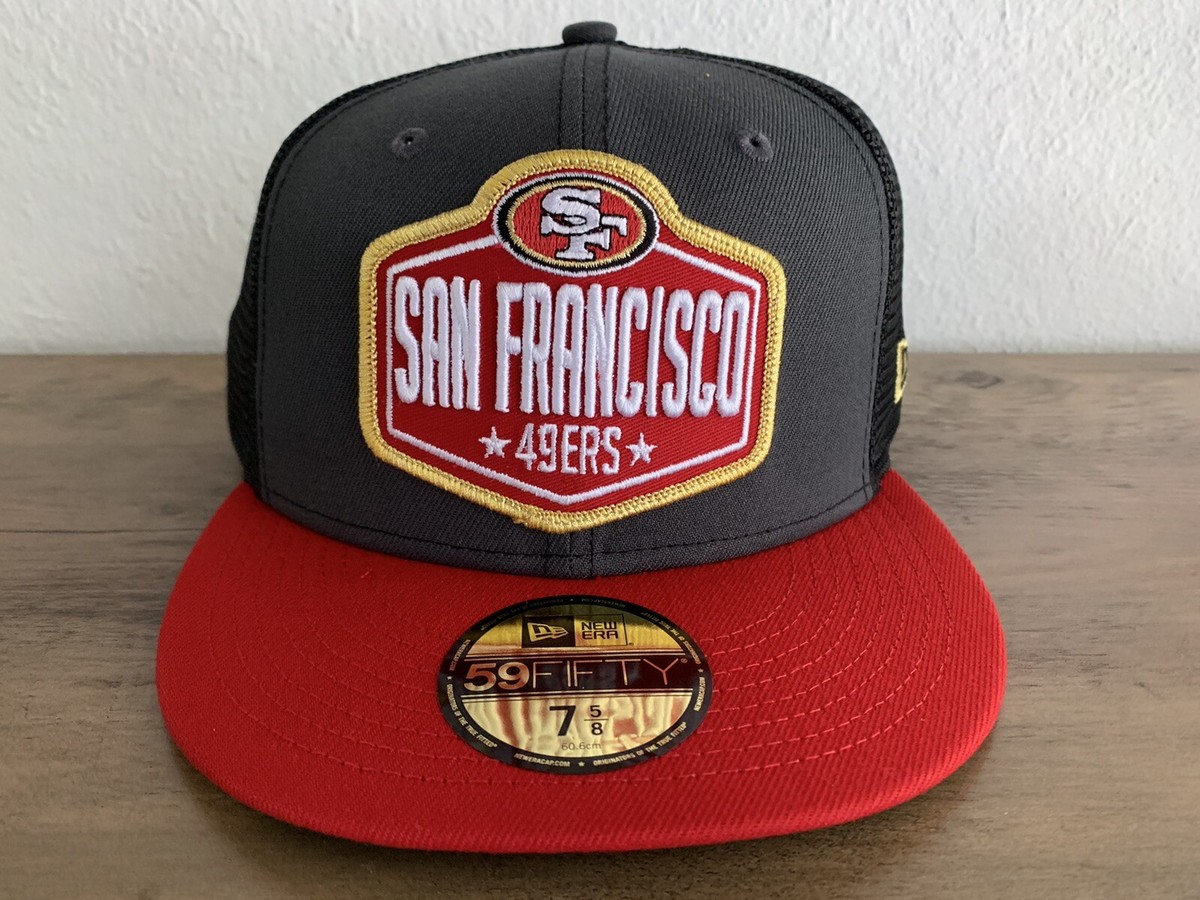 Official 2021 NFL Draft San Francisco 49ers New Era 59FIFTY Fitted Hat
