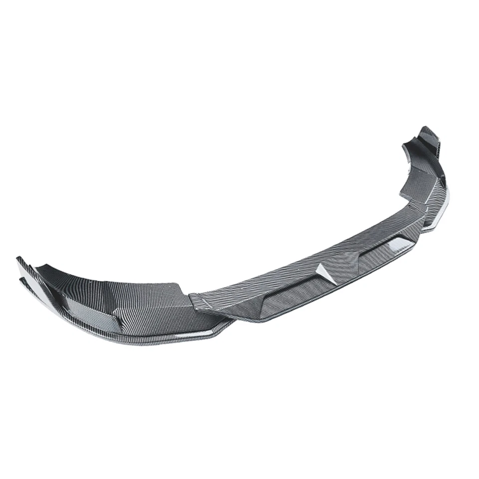 6x Front Bumper Spoiler Lip For BMW F97 X3M F98 X4M 2022-2024 Carbon Fiber Look Foto 4 de 4