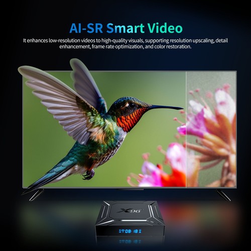 X96 M200 TV Box Android 14 S905X5M 4G 32G/64G WiFi 1000M BT5.X H.265 4K HDR Box - Bild 9 von 27