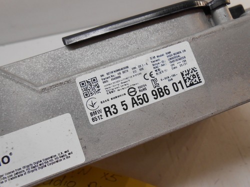 BMW X5 Audio Amplifier Sound Receiver OEM 65125A509B6 / 5A509B6 DR0027 - Picture 2 of 6