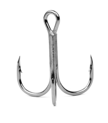 Major Fish Drillinge Curved-in Point 1712 High Carbon BN für Stinger + Pike Rigs