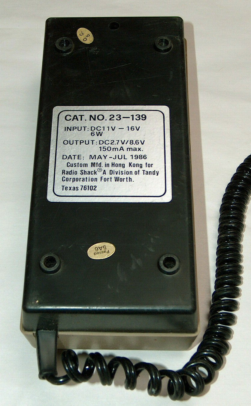 Archer Tandy Radio Shack 12 Volt DC 1116v 6w Nickel Cadmium Car