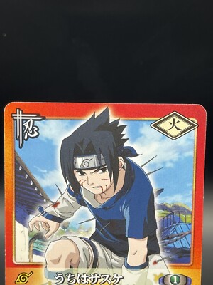 Naruto Trading Card Game Japanese TCG Common No.26 Sasuke Uchiha