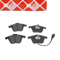 febi 16538 BremsbeläGe + Warnkontakt FüR VW Golf V Passat B6 Audi A3 8P Vorne