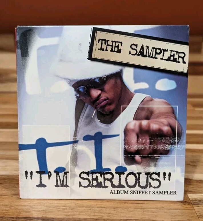 2001 T.I. i'm serious album snippet sampler, cd, RARE