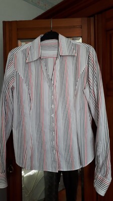 T.M.LEWIN WOMAN -  SHIRT/BLOUSE SIZE 14 - 100% COTTON