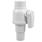 Ball Valve Shut off Pool Drain Pump Abs for Plumbing Skimmer