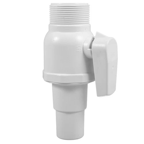  Ball Valve Pool Filter Shut off Hose Fittings Plastic Replacement Parts
