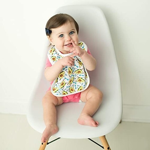 KiddyStar Toddler Bibs, Unisex 5pack Extra Large Baby Bibs for boys