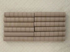 Paper Towel Cardboard Rolls Tubes - Empty Clean Brown - 12 Count - 11 in x 2 in