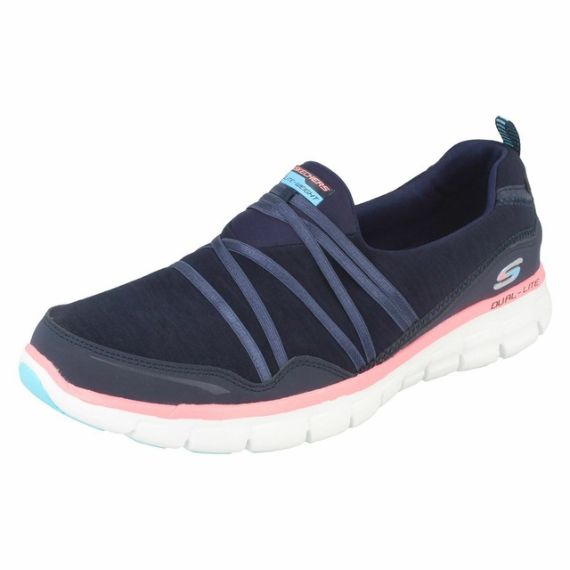skechers slip on trainers