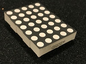 Lite-On LPTL21157AEBW2 Red 5x7 LED array -- Lot of 48 -- Pulled / Tested!