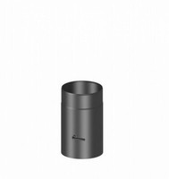 H&M Rauchrohr Ø 150 Mm 250 Mm Lang Mit Drosselklappe Gussgrau Senotherm Ofenrohr
