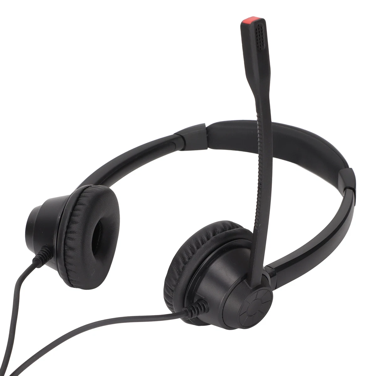 Telephone headset for cell phone outlet