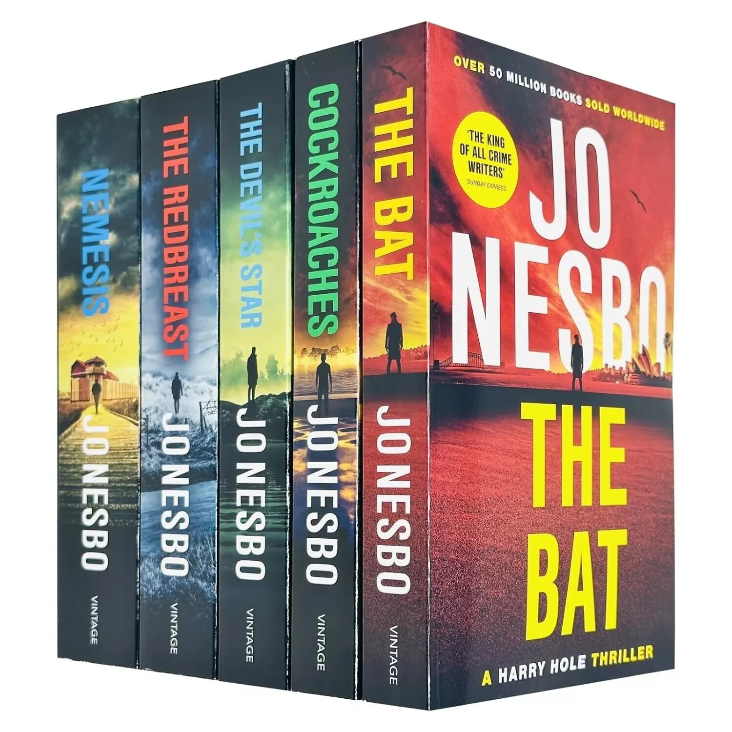 Harry Hole Series 1-5 Books Collection Set By Jo Nesbo (The Bat, Cock | Jo Nesbo - Image 6