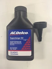 GM Supercharger Oil OEM 4 ounce Bottle Eaton Coupler AC Delco