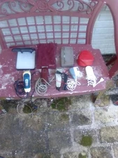 Lot 6 VINTAGE Electric Shavers Clippers Oster  2 Norelco Lady Schick 2 Wahl FAIR