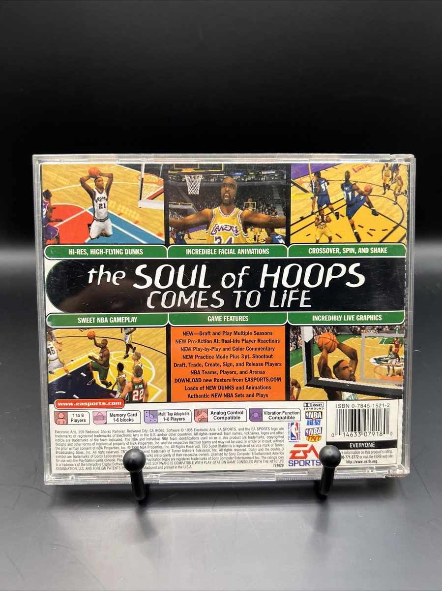 NBA Live 99 (Sony PlayStation 1, 1998) - Complete 14633079180| eBay