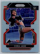 Cora Jade 2022 Panini Prizm WWE Silver Prizm Rookie Card #188 NXT Elayna Black
