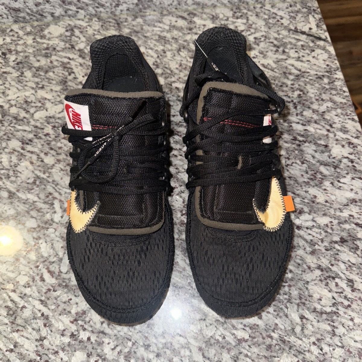 Used Size 10 - Nike Air Presto x Off-White Low Black Used Size 10 - Nike Air Presto x Off-White Low Black