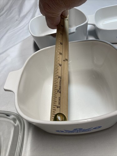 Vintage Corning Ware 1-1 Qt,1-1 1/2 Qt And 1 3/4 Qt Casserole Blue cornflower - Picture 16 of 21