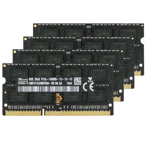 SK Hynix 4x 8GB 2RX8 DDR3L 1866MHz PC3L-14900S CL13 SODIMM Laptop Memory RAM $I - Picture 8 of 8