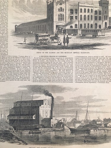 Chicago Scenes 1857 Franz Joseph Austria-Persia Iran Envoy France-Hugh Miller - Picture 5 of 11