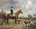 Home Decor Art Best Wall Hunting Dogs Giclee Oil Painting canvas