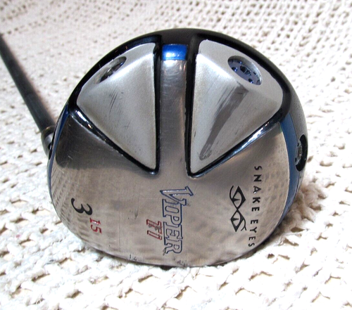 Snake Eyes VIPER Ti 15*Degree 3 Wood 42.5" RIGHT-HAND~ Stiff Flex Graphite Shaft - Picture 4 of 8