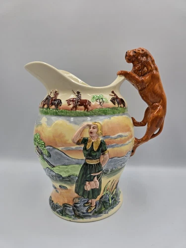 Crown Devon Fielding's Rare Musical Jug 'Sarie Marais' England