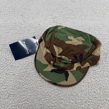 US Military Propper Ripstop BDU Patrol Cap Hat Woodland Camo Size S NEW