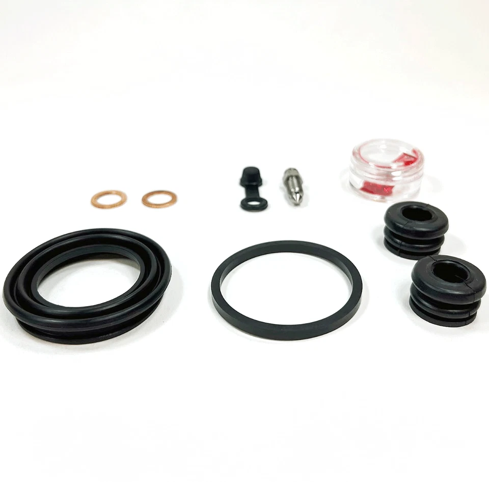 Brake Caliper Repair Seal Kit for 1982-01 Kawasaki KZ1000P POLICE KZ 1000 Front - Image 2 of 4