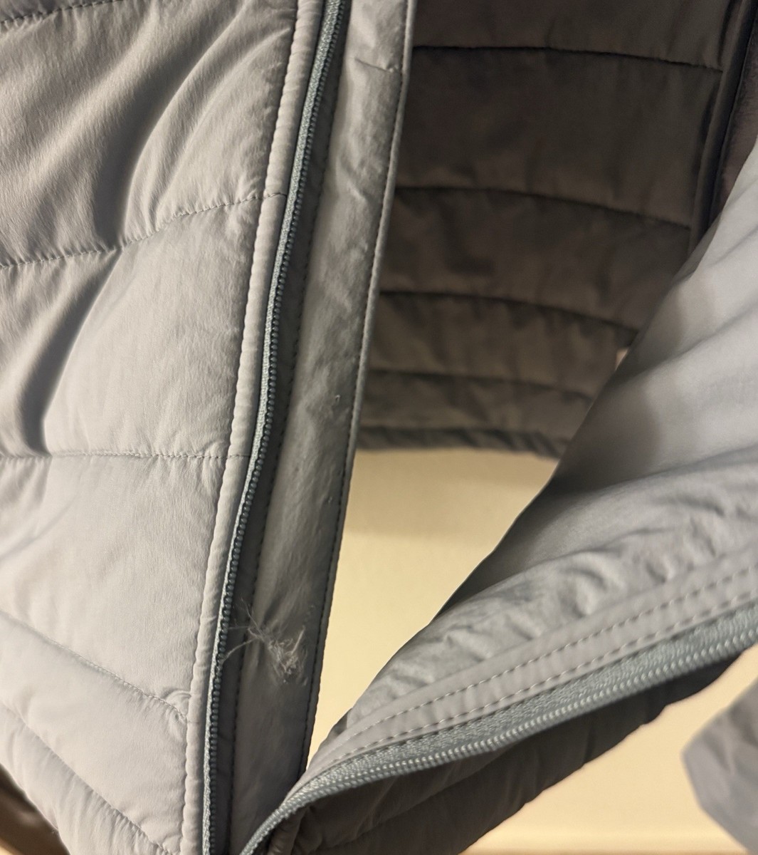 Outdoor Research Shadow Insulated Hoodie Jacket II Women’s Medium Light Gray View 3