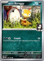 Marnie's Scraggy 132/182 Destined Rivals